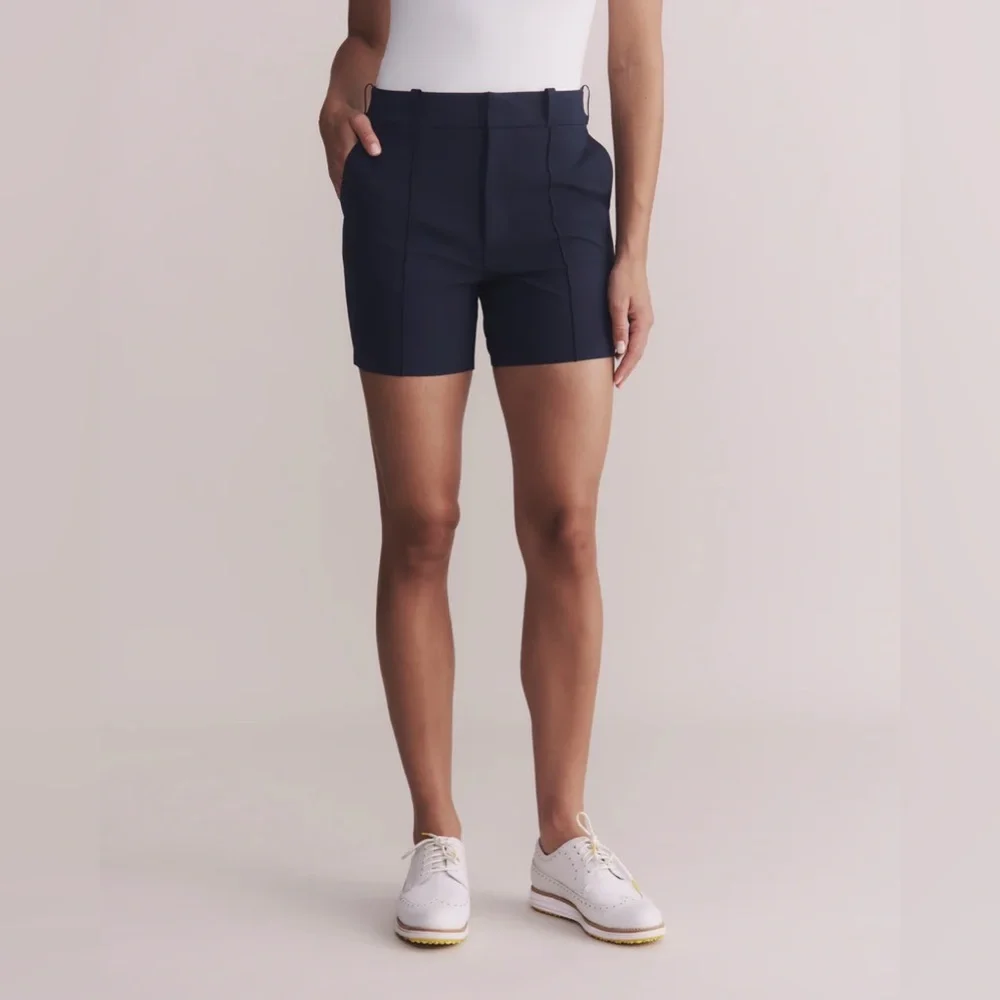 RHONE Navy Golf Shorts